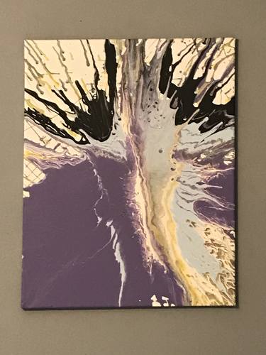 Original Abstract Expressionism Abstract Painting by Brad Rushing