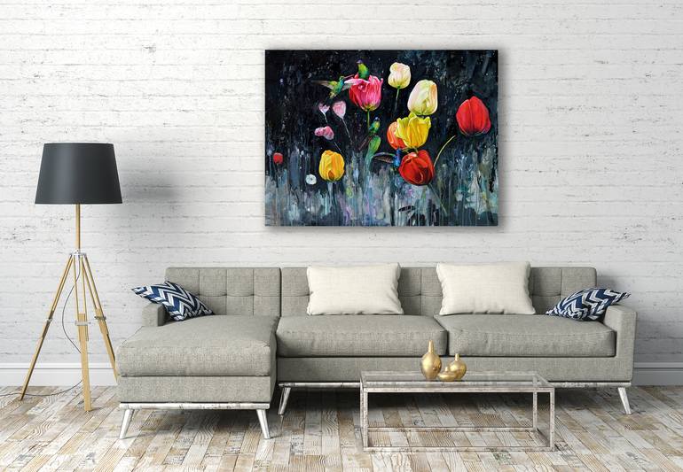 Original Fine Art Nature Painting by Agnieszka Osak