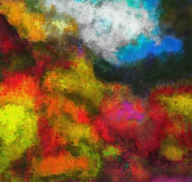 Print of Abstract Expressionism Garden Mixed Media by Andrea Yevtushenko