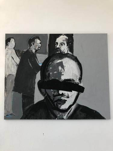 Original Modern Men Paintings by Jean-Marc Nahas