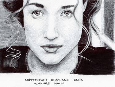 Print of Portrait Drawings by Walkure Hauk