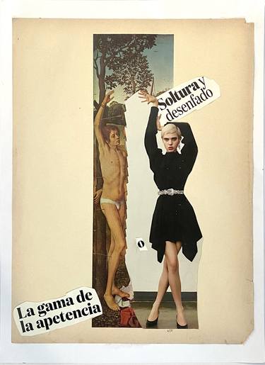 Original Pop Art Pop Culture/Celebrity Collage by Carlos Schongut