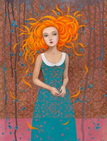 Print of Figurative Fantasy Paintings by Rita Wolff