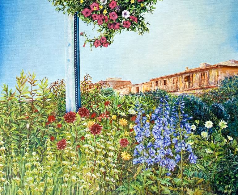 Original Realism Floral Painting by Michel Rossi
