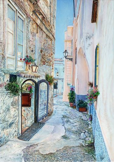 Original Realism Places Paintings by Michel Rossi