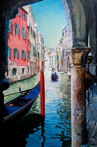 Original Places Paintings by Michel Rossi