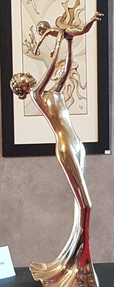 Original Women Sculpture by REMI COUDRAIN