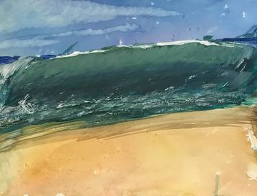 Original Impressionism Beach Paintings by Christopher Vasil