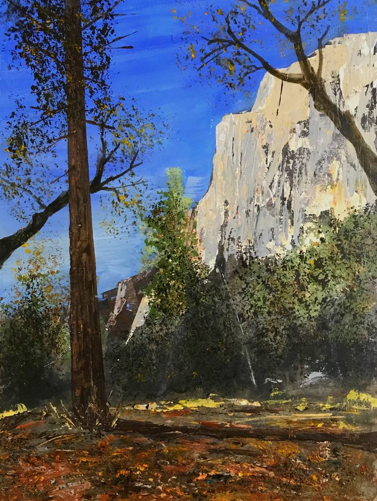 A Walk Through the Valley Painting by Christopher Vasil | Saatchi Art