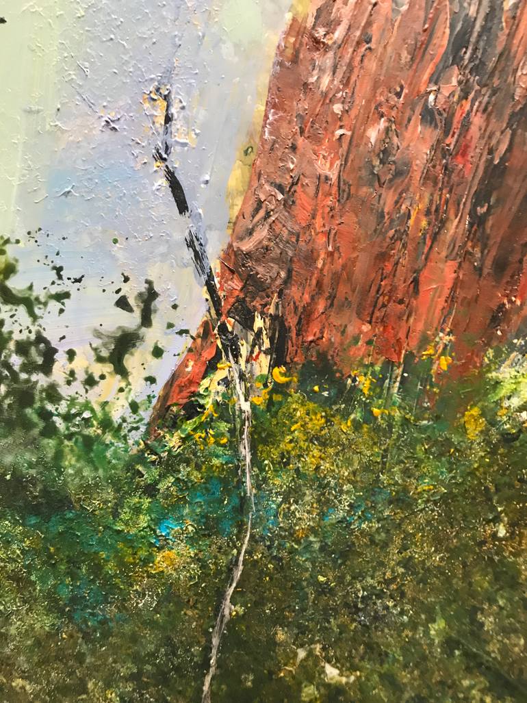 Original Impressionism Landscape Painting by Christopher Vasil