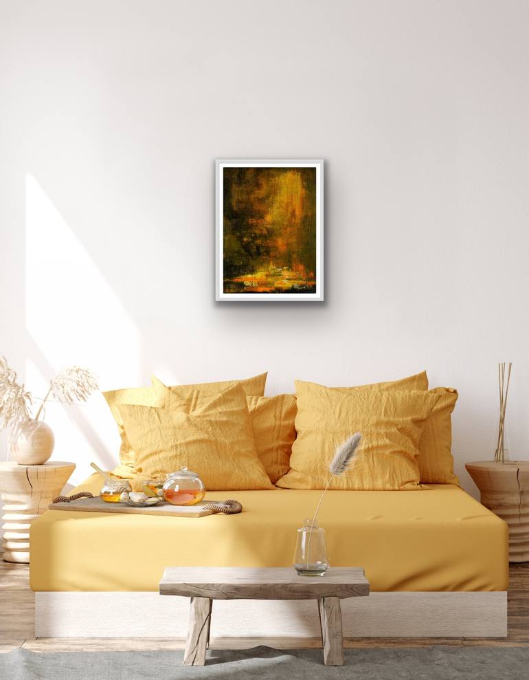 Original Modern Landscape Painting by Madeleine De Angelis