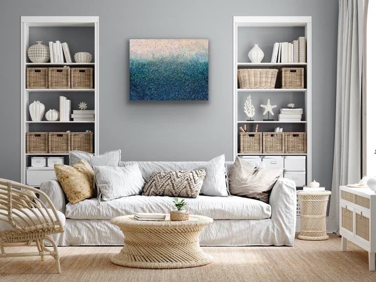 Original Abstract Landscape Painting by Madeleine De Angelis