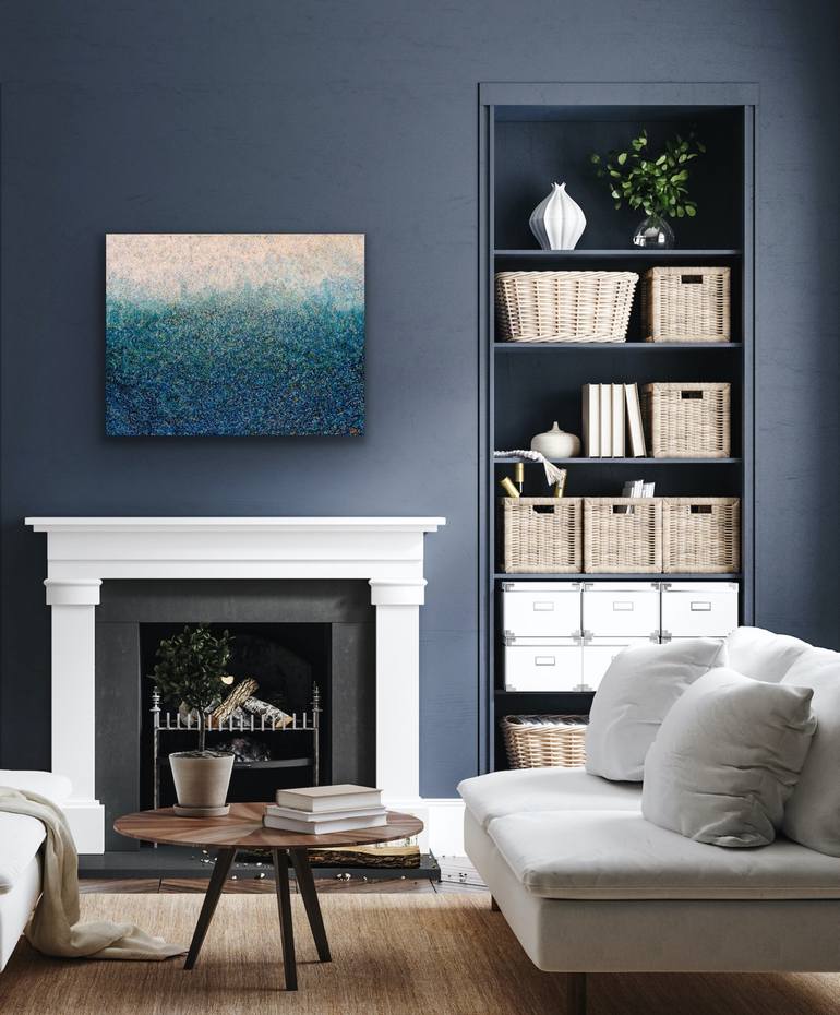 Original Abstract Landscape Painting by Madeleine De Angelis