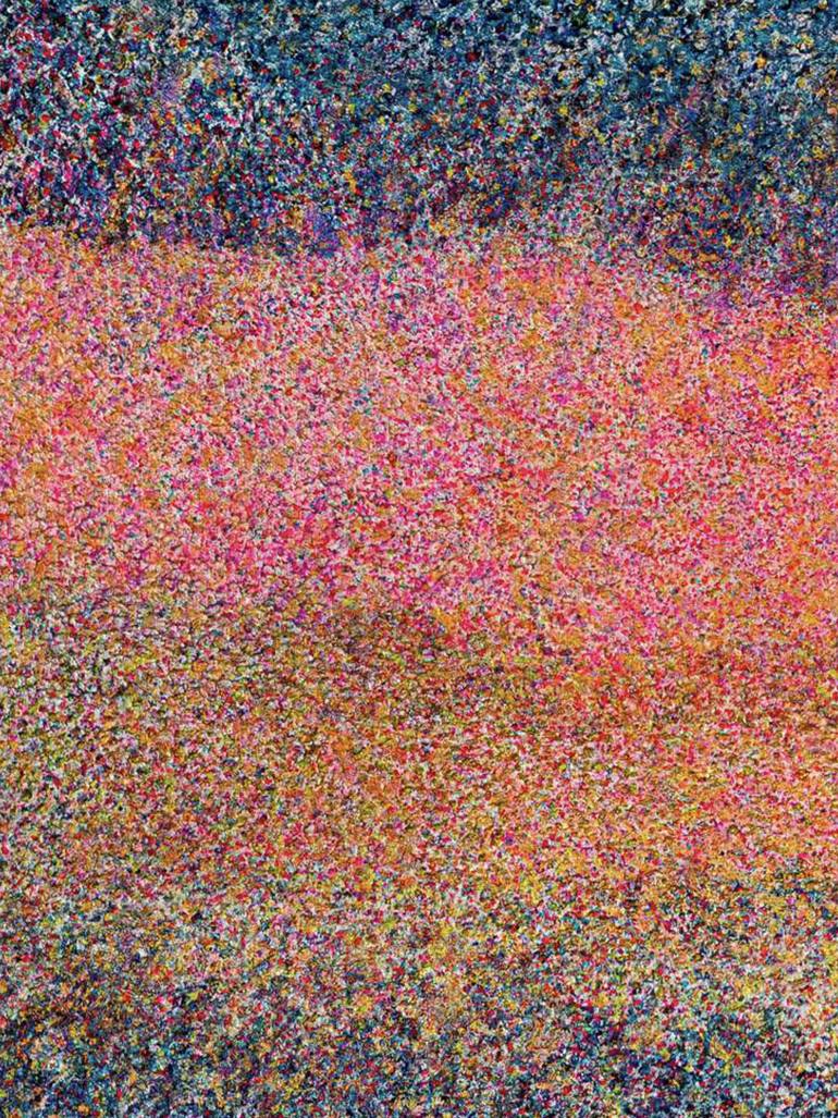 Original Abstract Seascape Painting by Madeleine De Angelis