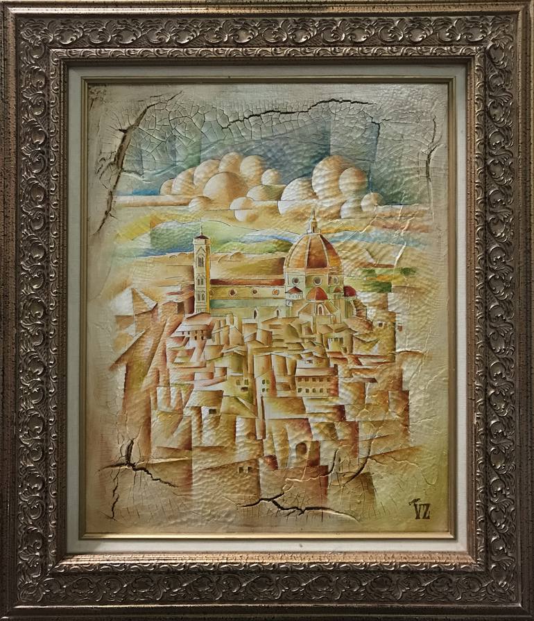 Original Cities Painting by Vlad Zabavskiy