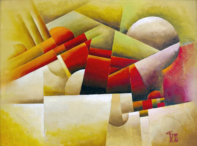 Print of Abstract Landscape Paintings by Vlad Zabavskiy
