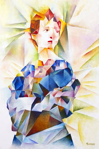 Print of Abstract Portrait Paintings by Vlad Zabavskiy