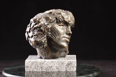 Original Portrait Sculpture by Mircea Puscas