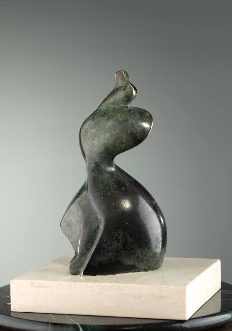 Original Modernism Abstract Sculpture by Mircea Puscas