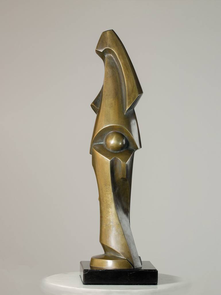 Original Figurative Abstract Sculpture by Mircea Puscas