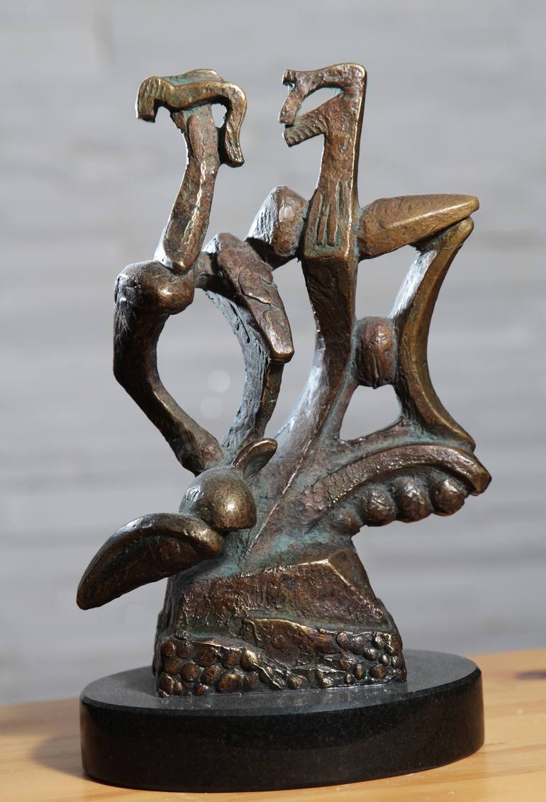 Original Love Sculpture by Mircea Puscas