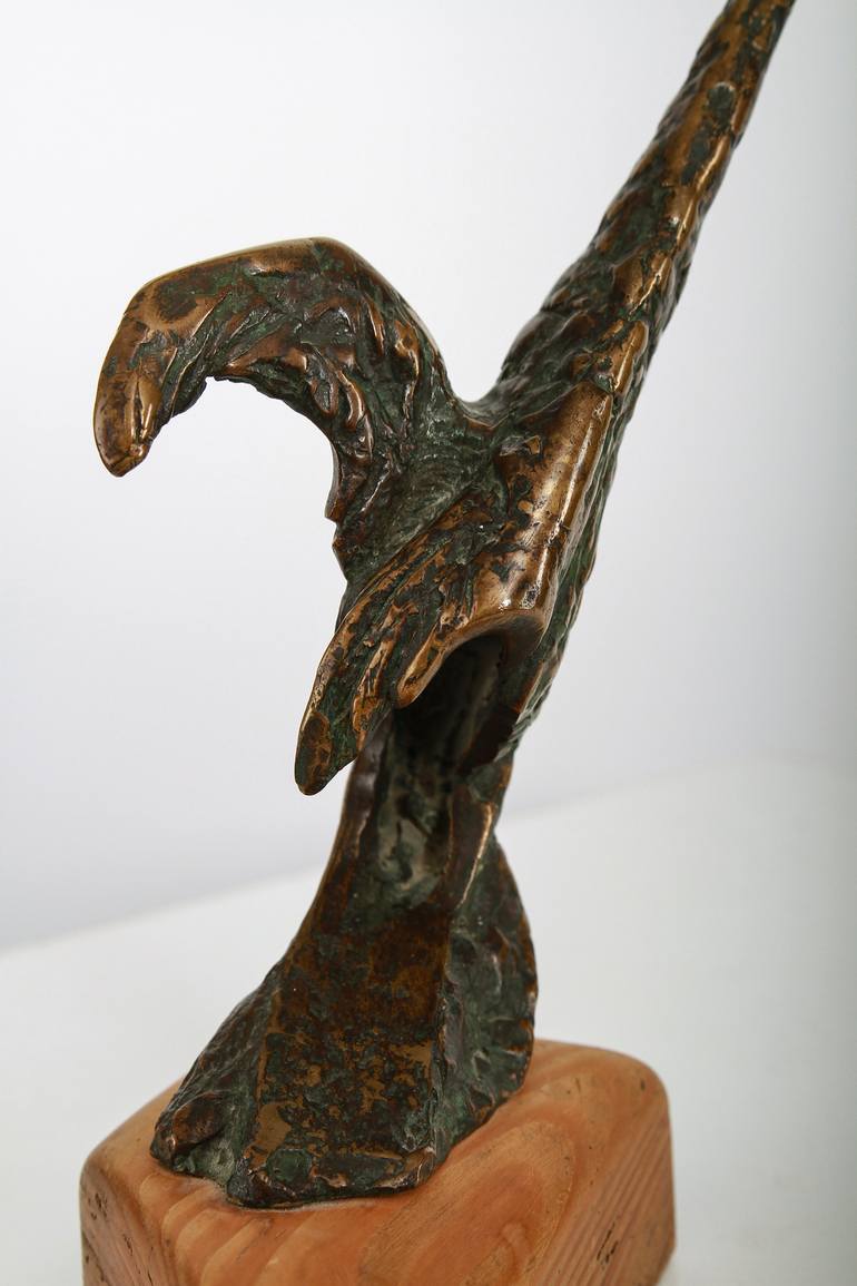 Original Abstract Animal Sculpture by Mircea Puscas