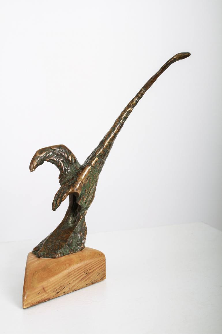 Original Abstract Animal Sculpture by Mircea Puscas