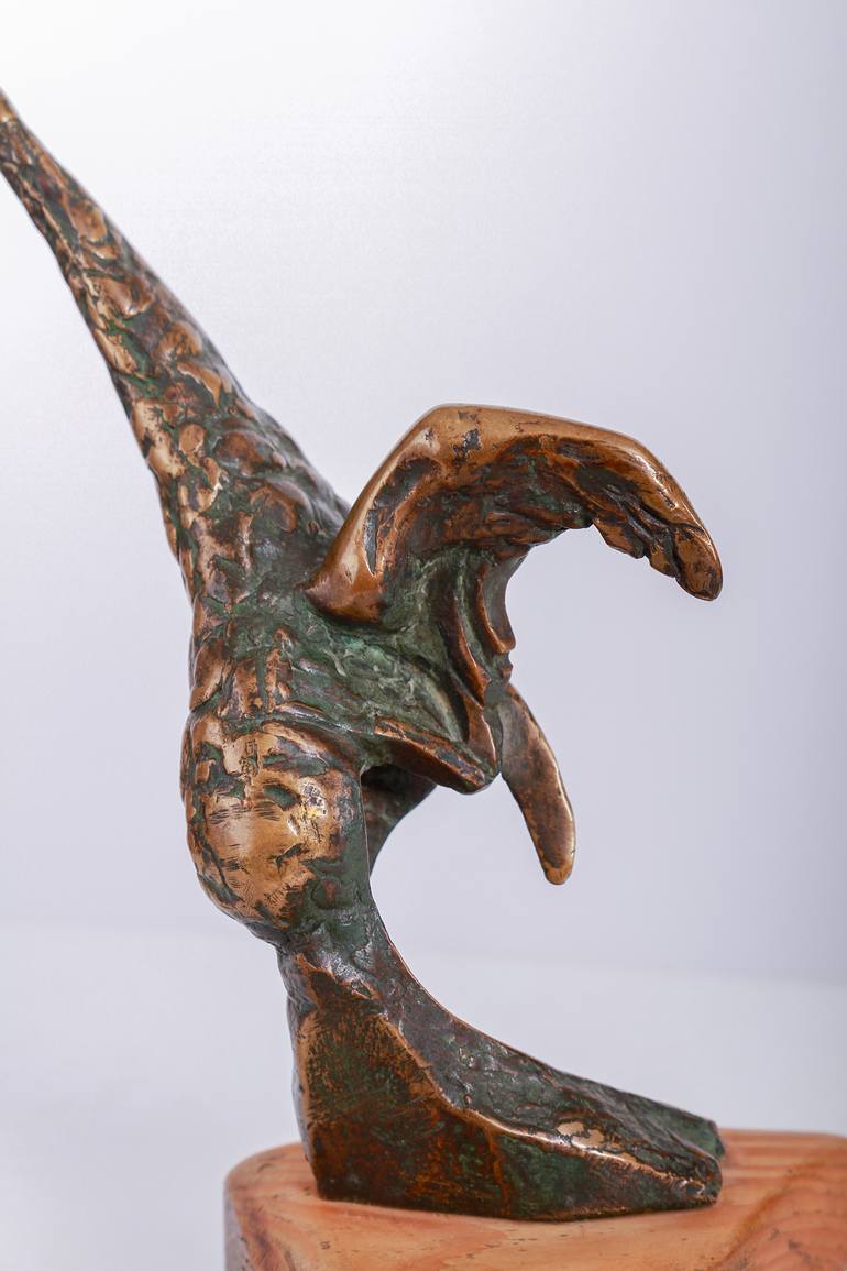 Original Abstract Animal Sculpture by Mircea Puscas