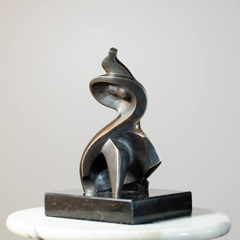 Original Abstract Women Sculpture by Mircea Puscas