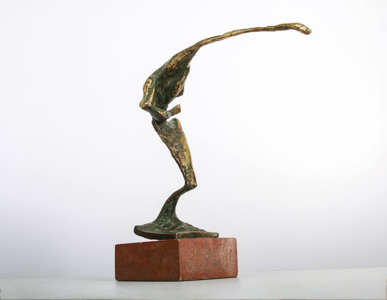 Original Abstract Sculpture by Mircea Puscas