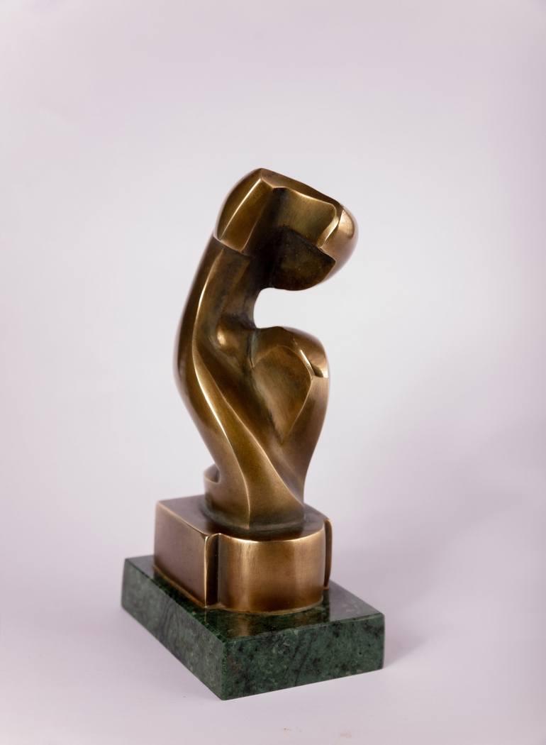 Original Abstract Sculpture by Mircea Puscas
