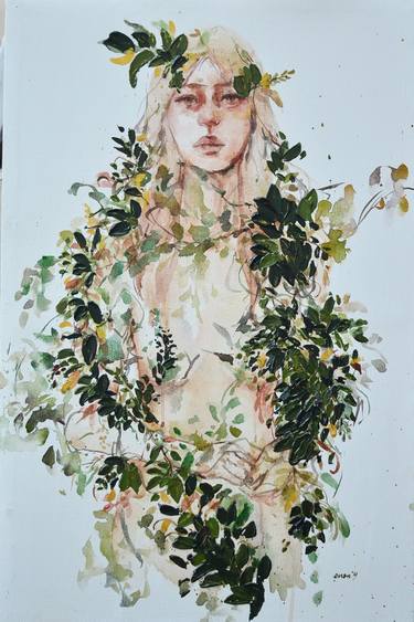 Original Figurative Portrait Paintings by enon de Belen