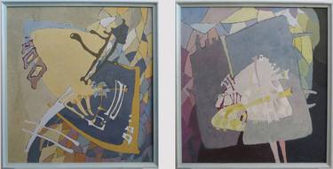 Diptych: Right- Left hemisphere- Harmony and balance thumb