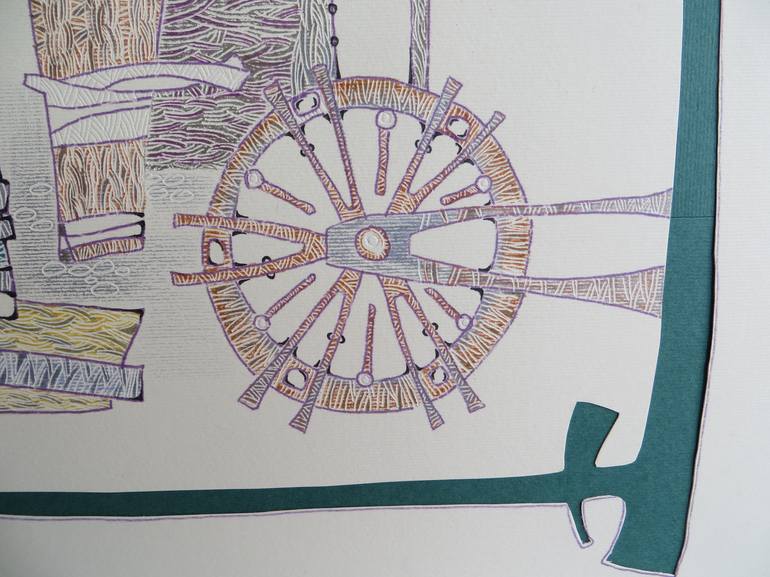 Original Conceptual Business Drawing by Mariana Bondarciuc