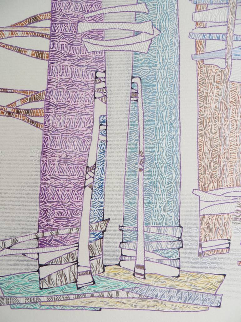 Original Conceptual Business Drawing by Mariana Bondarciuc