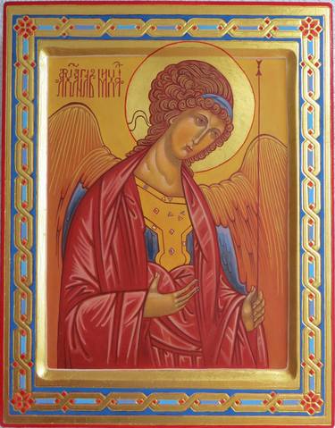 Archangel Michael ~I~ Icon Sacred Art thumb