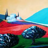 Two olive trees by Maja Miskov