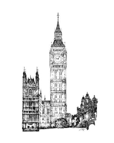 Big Ben, Tower of London 1 thumb