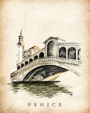 Rialto bridge, Venice 2 thumb