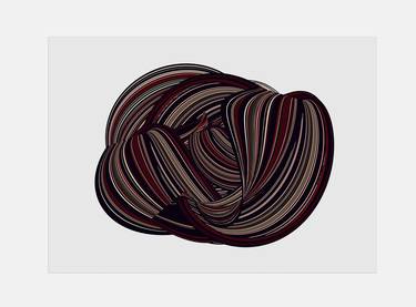Original Abstract Mixed Media by Tania Alvarez Zaldivar