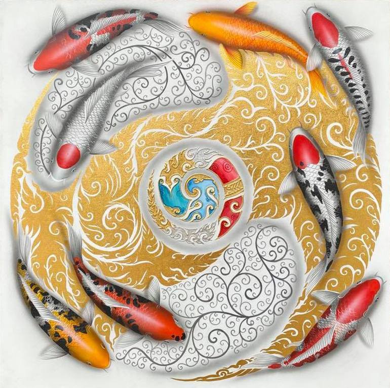 Koi Fish Painting