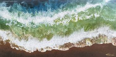 Original Seascape Paintings by Nannapha Aiamlaaiad