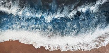 Ocean Wave Acrylic Painting thumb