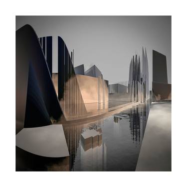 Original Conceptual Cities Photography by Paul Emile Rioux