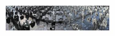 Original Cities Mixed Media by Paul Emile Rioux