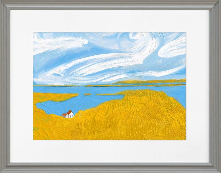 Original Impressionism Landscape Painting by Catherine Stone