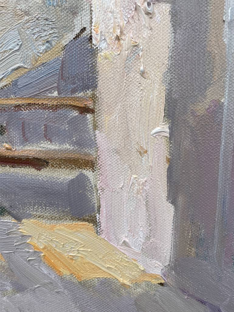 Original Impressionism Architecture Painting by Zlata Shyshman