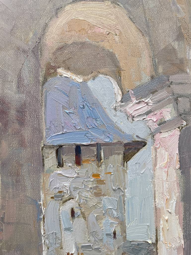 Original Impressionism Architecture Painting by Zlata Shyshman