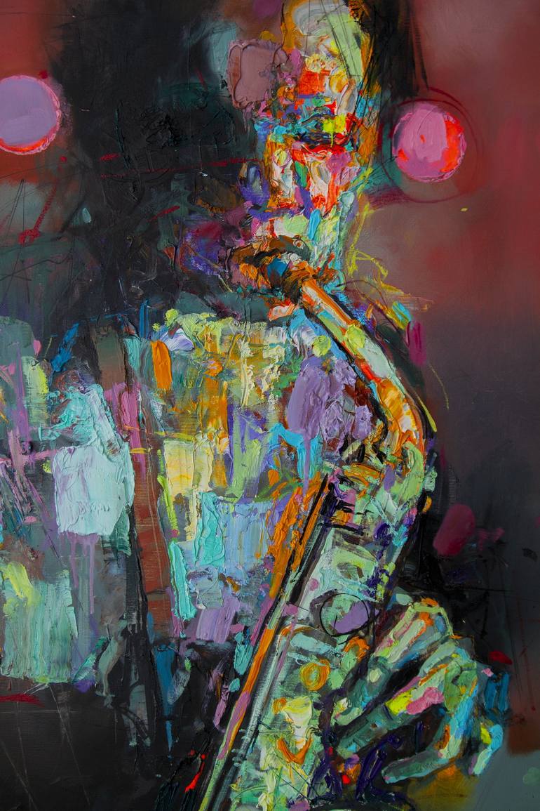 Original Music Painting by Viktor Sheleg