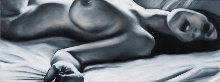 IN ORGASM Contemporary Oil Painting Painting by Anna Kozyreva